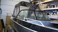 Ходовой тент для катера Волжанка Model 3